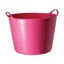  Red Gorilla/Tubtrug Small Gorilla Tub 14L Pink